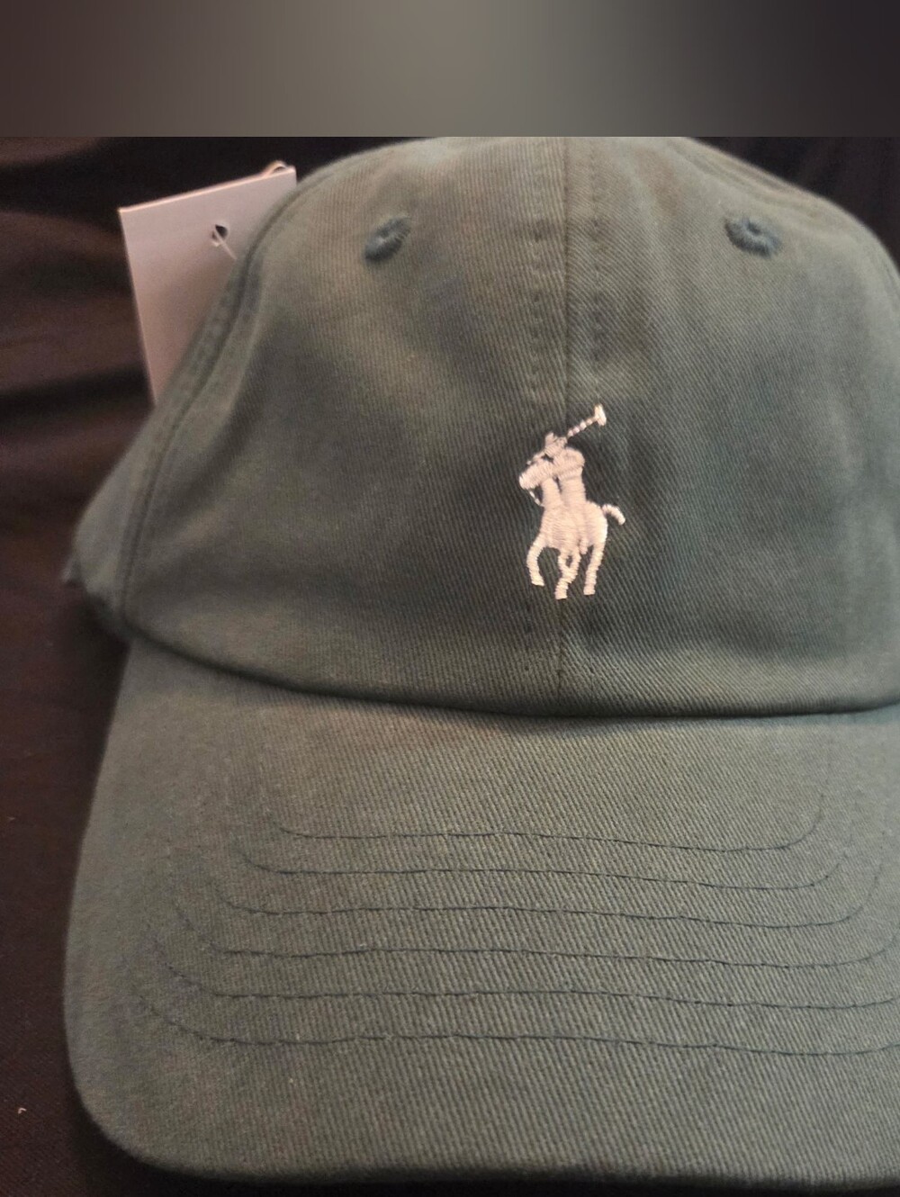 Polo by Ralph Lauren Green Classic Baseball Cap - Picture 2 of 5